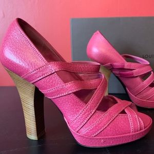 Hot Pink Louis Vuitton Heals
